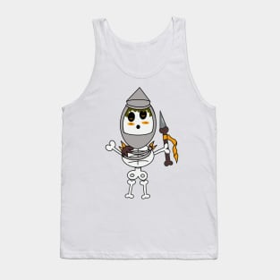 Cute skeletons doodle style Tank Top